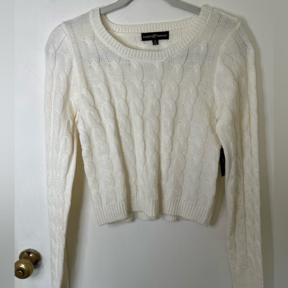Almost Famous sweater skirt set